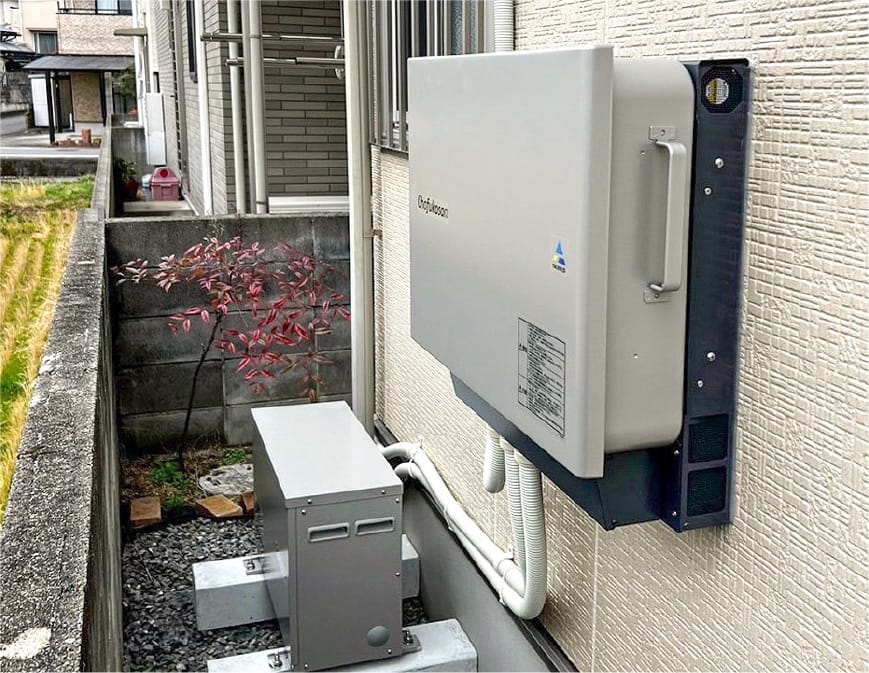 家庭用蓄電池の施工事例