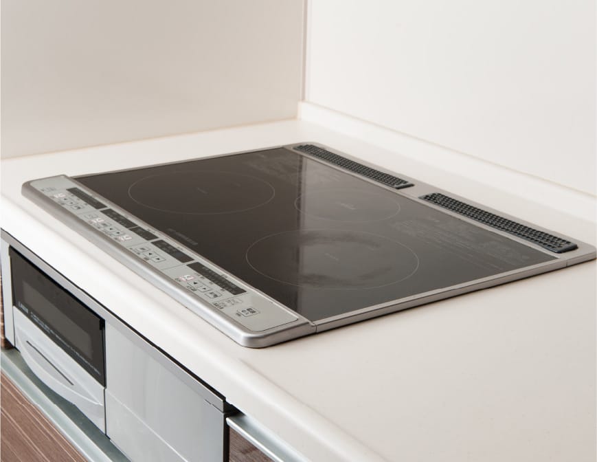 IHクッキングヒーターの施工事例