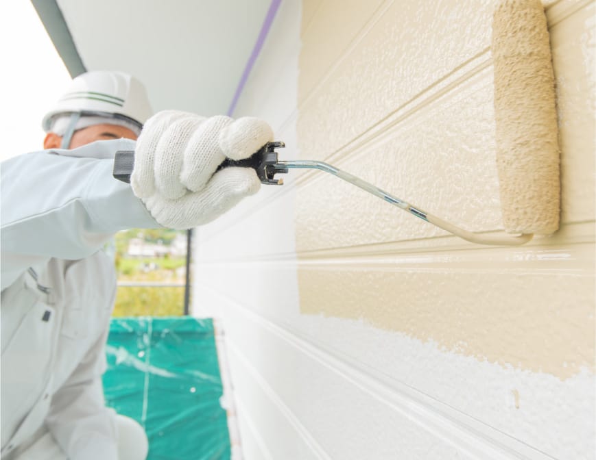 窯業サイディング外壁塗り替えの施工事例