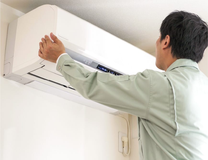 エアコン取り付け工事の施工事例